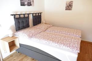 Łóżko lub łóżka w pokoju w obiekcie Appartement Mauterndorf