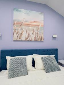 Postel nebo postele na pokoji v ubytování Jelena 6 + 11 fotografií
