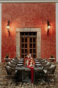 Posezení v ubytování Hacienda Xcanatun, Angsana Heritage Collection