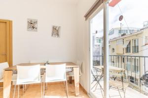 Balkón nebo terasa v ubytování Entreplayas Benidorm