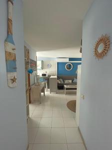 Posezení v ubytování Dulzura con vistas al mar