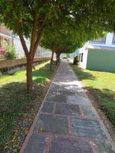 um passeio com uma árvore num parque em CONDOMINIO LA ISABELLA ANAPOIMA em Anapoima