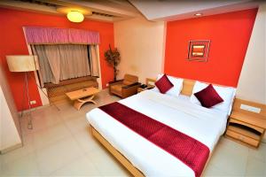 Postel nebo postele na pokoji v ubytování New Hotel Europa Inn