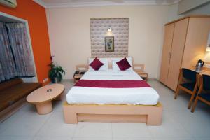 Postel nebo postele na pokoji v ubytování New Hotel Europa Inn