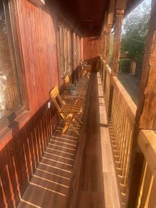 Uma varanda ou terraço em Temački konaci