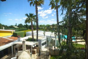 Zahrada ubytování B&B Villa Adriana