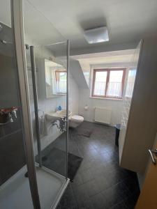 Koupelna v ubytování Ferienwohnung Elip