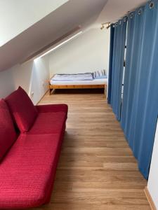 Postel nebo postele na pokoji v ubytování Ferienwohnung Elip