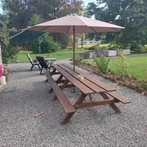 Zahrada ubytování Au doux Chardon