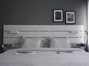 Krevet ili kreveti u jedinici u okviru objekta Apartmani Tika
