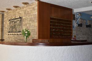 Lounge nebo bar v ubytování Hotel Theoxenia
