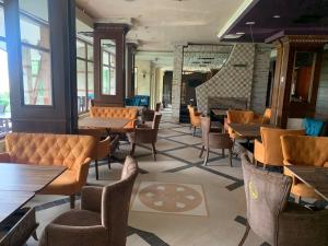 Χώρος καθιστικού στο Panorama Bansko