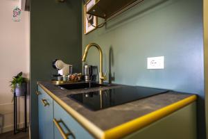 Kuchyň nebo kuchyňský kout v ubytování Siculea Home