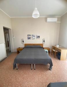 - une chambre avec un grand lit dans l'établissement Hotel Sole, à Marina di Massa