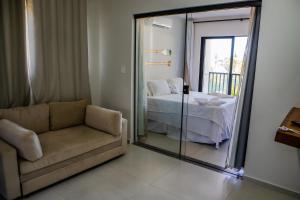 Postel nebo postele na pokoji v ubytování Vivant Eco Beach OFICIAL + 106 fotografií