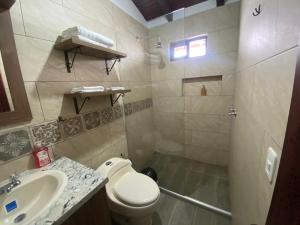 Koupelna v ubytování Quinta Hotel Las Buganvillas