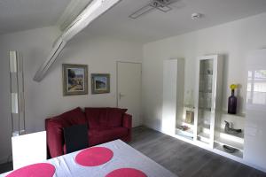 Postel nebo postele na pokoji v ubytování Brauhaus Suite 20