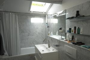 Koupelna v ubytování Brauhaus Suite 20