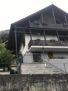 Balkón nebo terasa v ubytování Traumhafte Villa Seelisberg