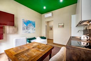Posteľ alebo postele v izbe v ubytovaní Roommo Apartments San Gallo