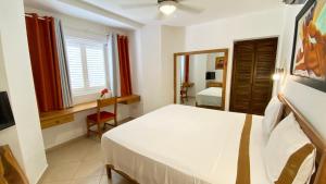 Voodi või voodid majutusasutuse Albachiara Hotel - Las Terrenas toas