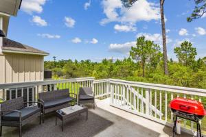 Ban công/sân hiên tại The White Sand House