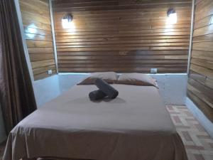 Postel nebo postele na pokoji v ubytování Apartamento Cris