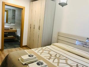 Postel nebo postele na pokoji v ubytování Apartamentos Zabalarena Artzaia