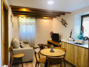Posezení v ubytování Apartamentos Zabalarena Artzaia
