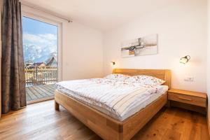 Łóżko lub łóżka w pokoju w obiekcie Ferienwohnung Kerstin