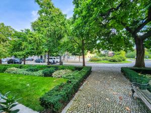 Ogród w obiekcie Pension City