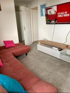 Χώρος καθιστικού στο La maison du bonheur +18 φωτογραφίες