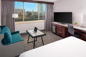 Hyatt Regency Boston/Cambridge的电视和/或娱乐中心