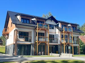 Budova, kde se apartmán nachází