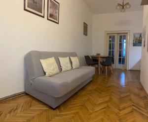 Et sittehjørne på Apartmán Kaiser