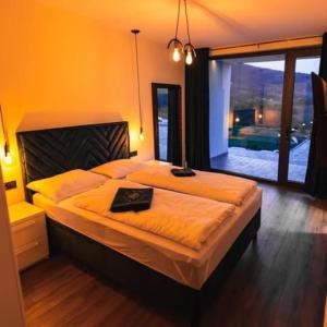 Ένα ή περισσότερα κρεβάτια σε δωμάτιο στο La Répit Villa