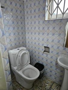 Et badeværelse på My Place Guest House