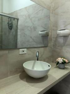 Phòng tắm tại Hermoso Apartamento en Caribe Campestre