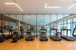 Fitness centrum a/nebo fitness zařízení v ubytování Sheraton Xuzhou