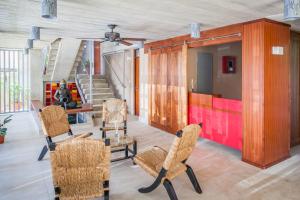 Posezení v ubytování Dream Inn PR