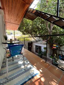 Μπαλκόνι ή βεράντα στο Ocean Lovers Hostel & Apartments
