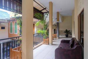 Balkon oz. terasa v nastanitvi Urbanview Syariah Wisma Wongso Borobudur
