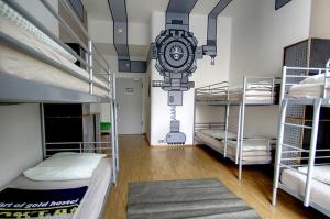 Postel nebo postele na pokoji v ubytování Heart of Gold Hostel Berlin