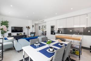 Kuchyň nebo kuchyňský kout v ubytování Senika