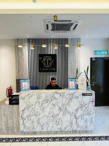 Móttaka eða anddyri á T SQUARE HOTEL (IPOH)
