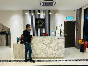 Móttaka eða anddyri á T SQUARE HOTEL (IPOH)
