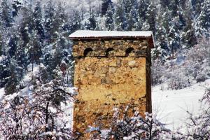 Guest House Lemsia durante l'inverno