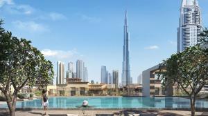Bazén v ubytování Burj Royale, Downtown Dubai - Mint Stay nebo v jeho okolí