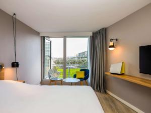 Postel nebo postele na pokoji v ubytování ibis Thalassa Le Touquet