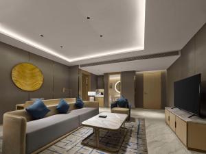 TV a/nebo společenská místnost v ubytování Doubletree By Hilton Nanning Wuxiang